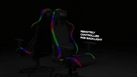 компьютерный стул с подсветкой